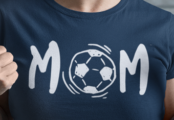 Women's "Soccer Mom" Cotton T-Shirt